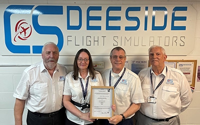 Deeside Flight Simulators own the only UK CAA accredited FSTD to FNPT II MCC/APS Airbus A320 trainer, operating ProSim software